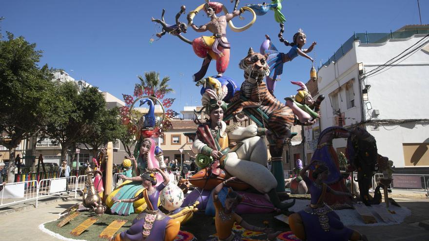 Así son las fallas más caras de Sagunt