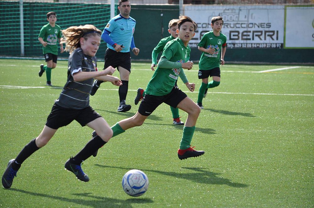 Fútbol base del fin de semana