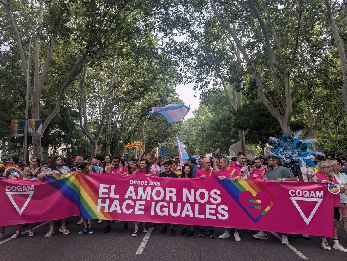 Manifestación del Orgullo en Madrid