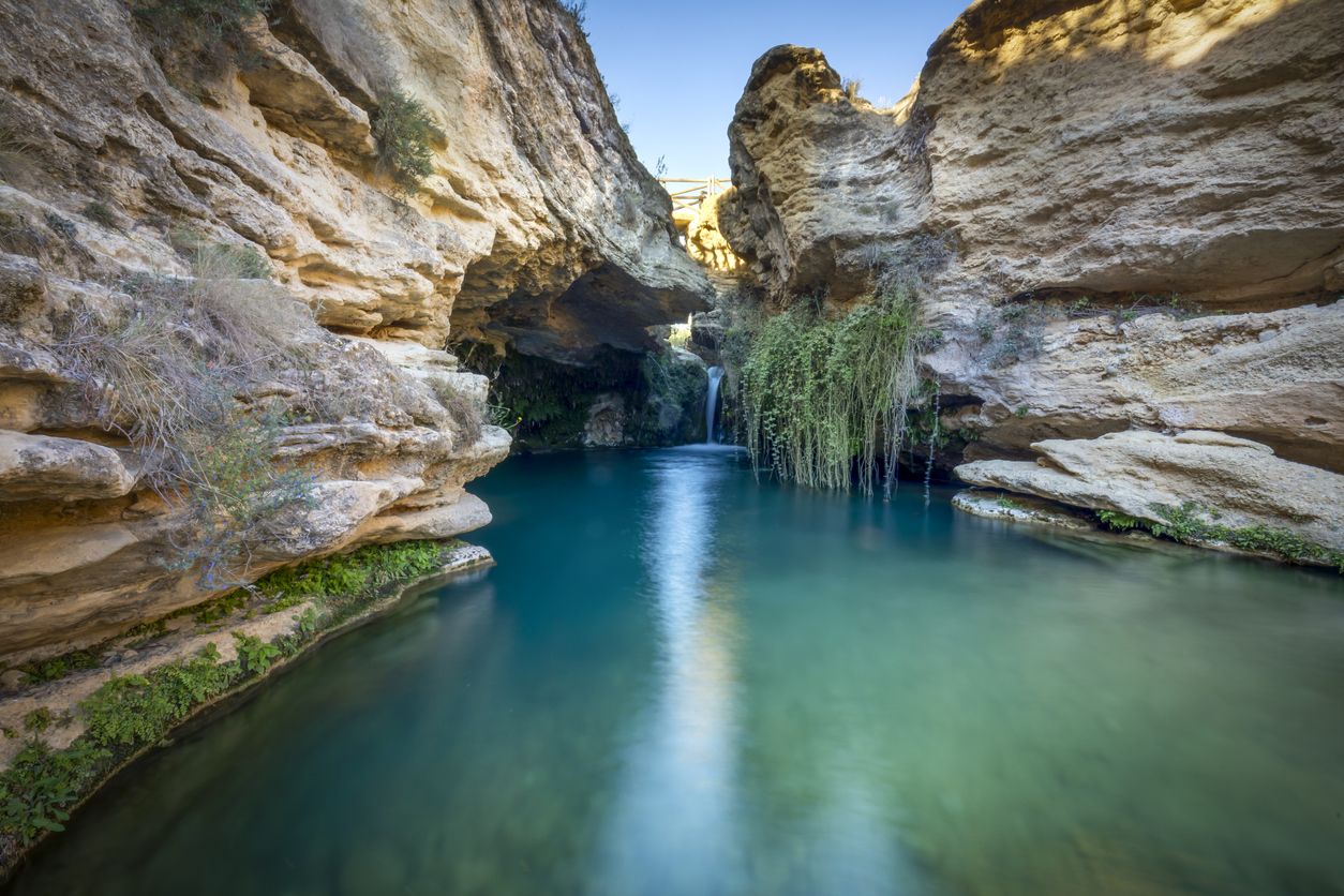 Esta cascada es perfecta para un baño en verano.