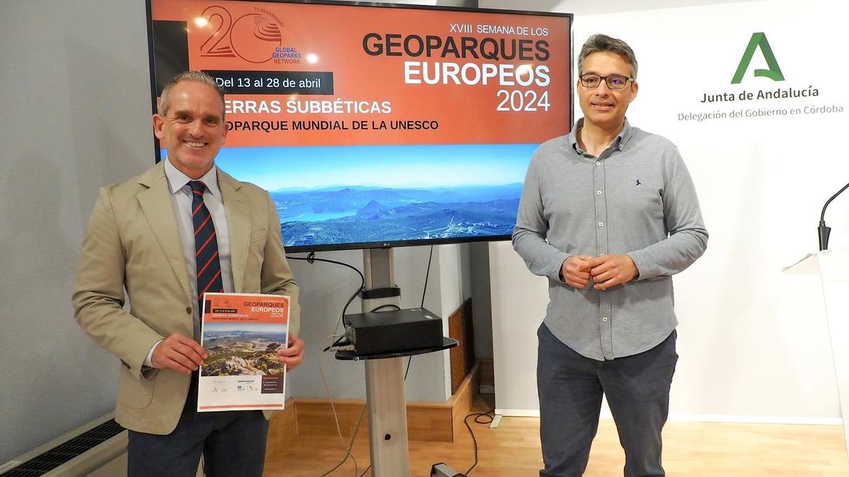 Presentación de los actos de la Semana de los Geoparques.