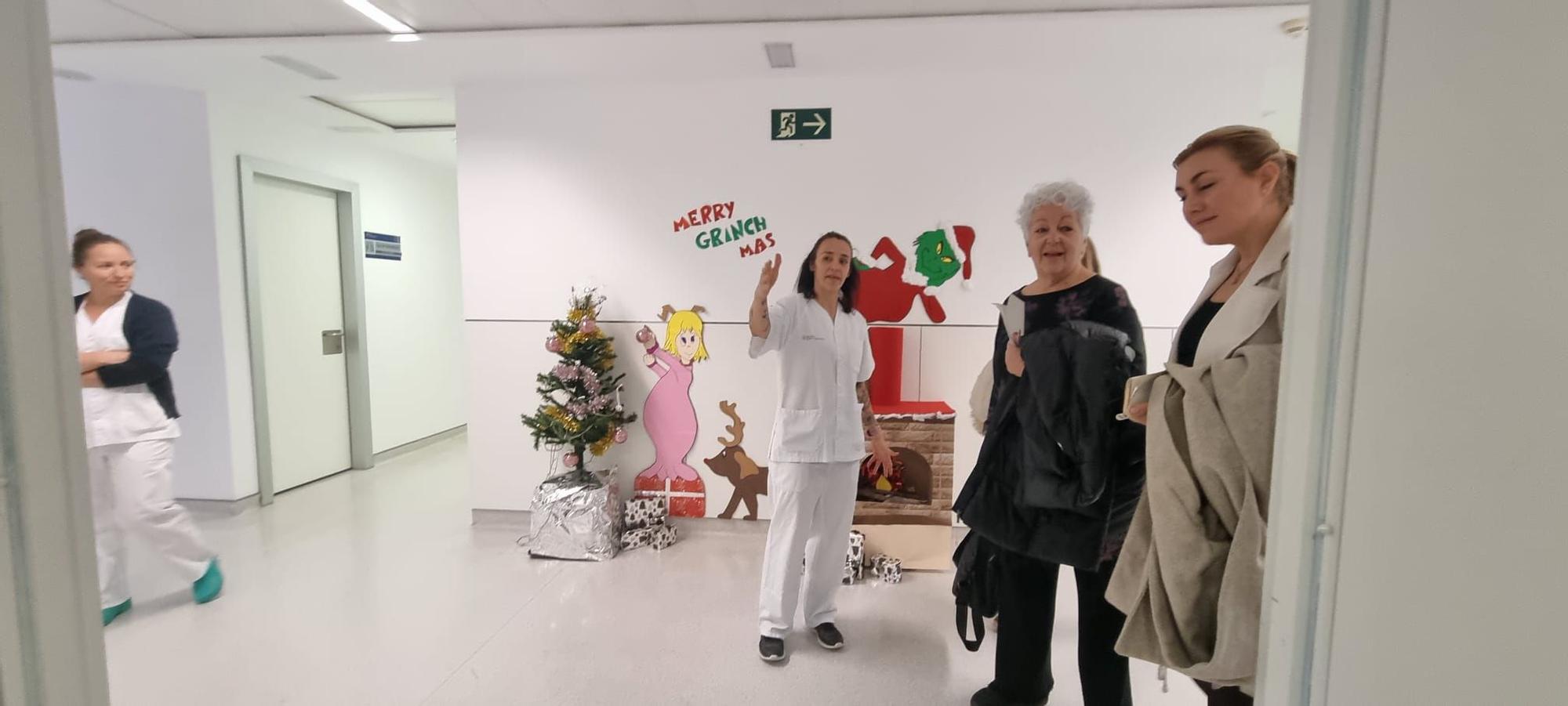 Decoración en el Hospital Can Misses de Ibiza