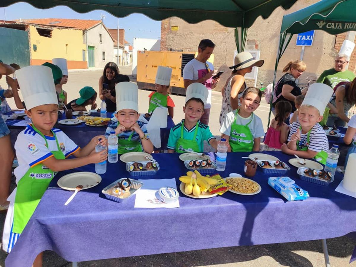 Algunos participantes de Minichef 2022