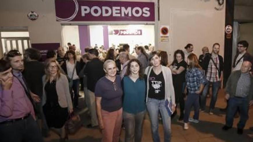 Imagen de la inauguración de la sede de Podemos en Balears.