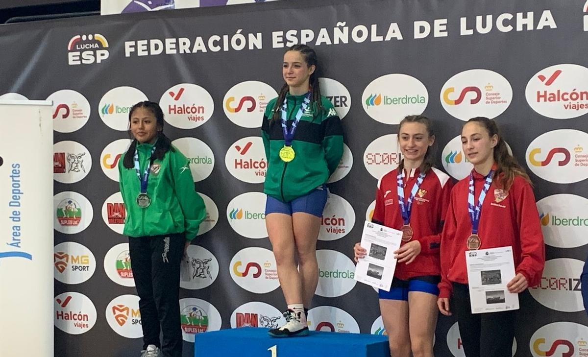 Fotogalería | Los éxitos extremeños en el Campeonato de España de lucha