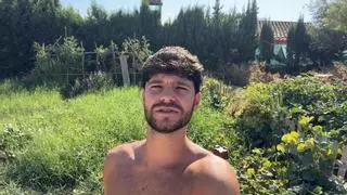 Alberto (25 años) lo deja todo para irse a vivir en medio del campo y cultivar sus propios alimentos: "Me gustaría montarme un gimnasio, porque llevo ya tres meses sin ir"