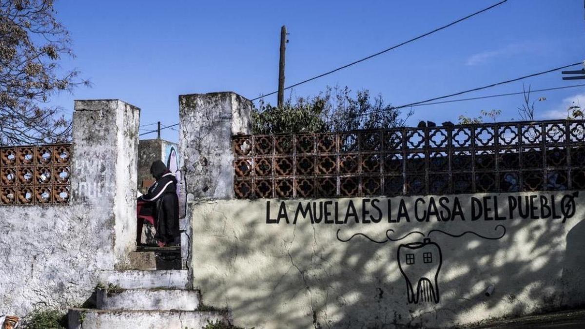 El centro social La Muela, situado en la Ribera del Marco de Cáceres.