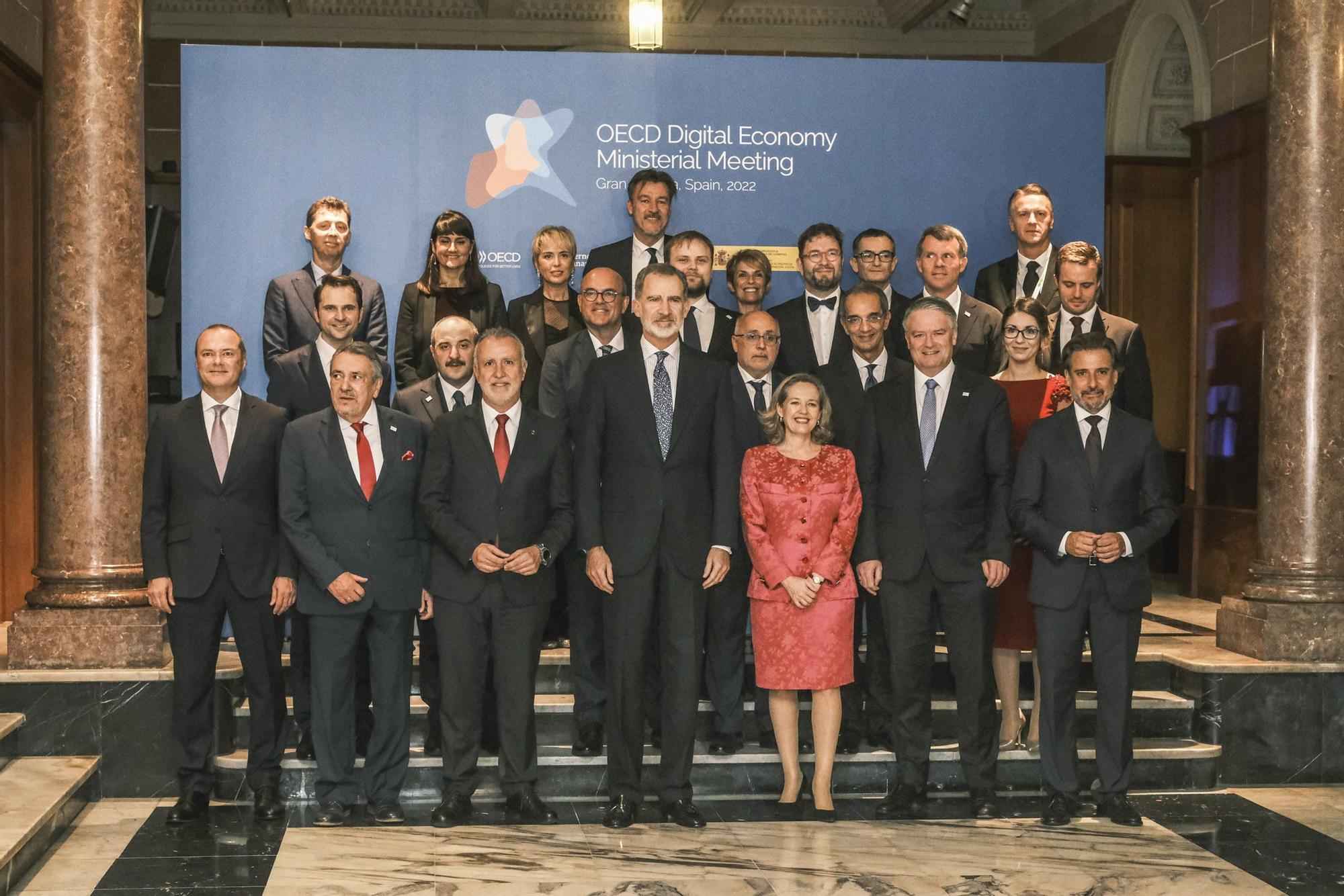 Felipe VI inaugura la Conferencia Ministerial sobre Economía Digital de la OCDE