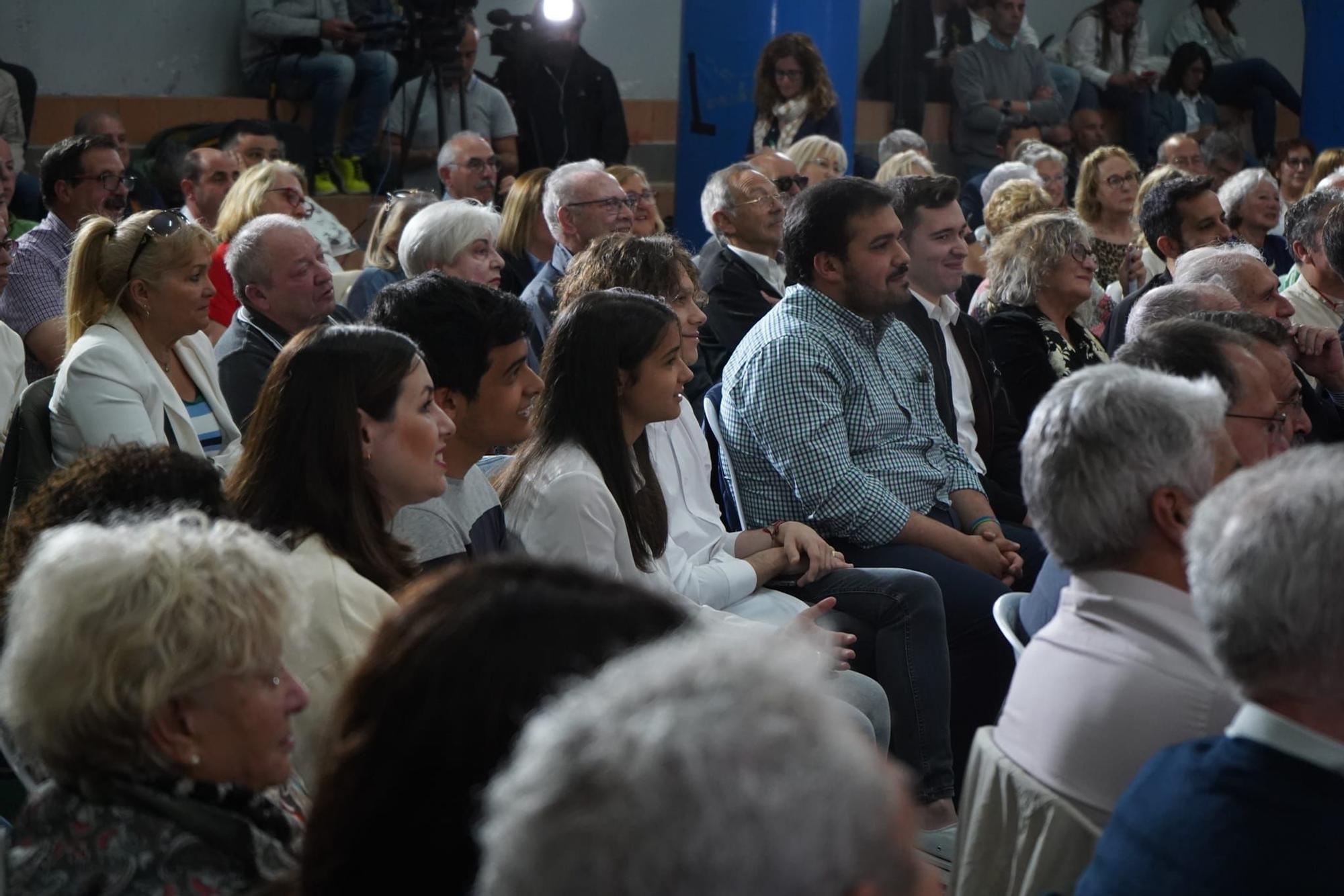 Acto del PSOE en apoyo a David Gago con la ministra María Jesús Montero