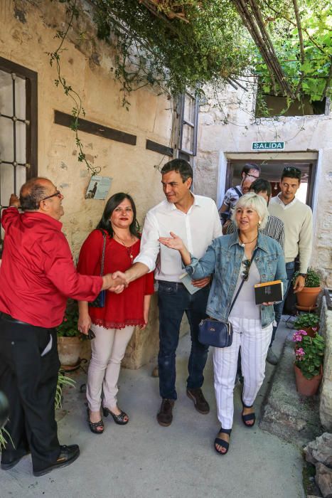 Visita de Pedro Sánchez a Orihuela