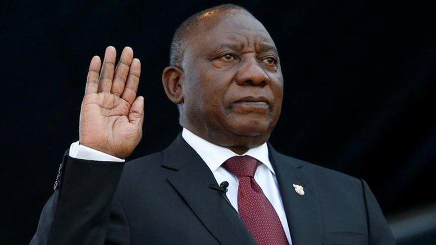 Ramaphosa jura su cargo como presidente de Sudáfrica