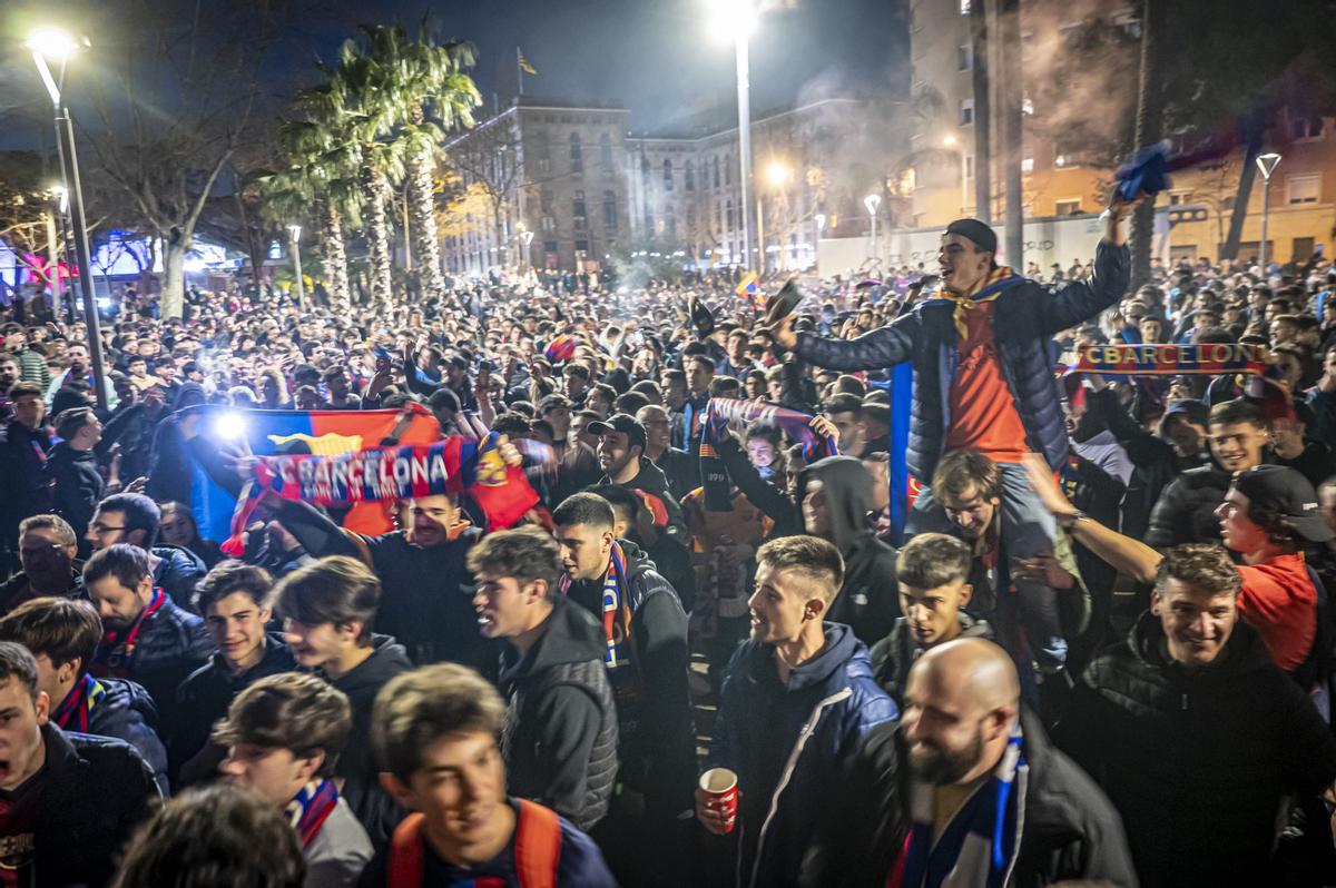 Quejas vecinales por molestias y aglomeraciones los días de partido en el Camp Nou y por el futuro proyecto del Espacio Barça