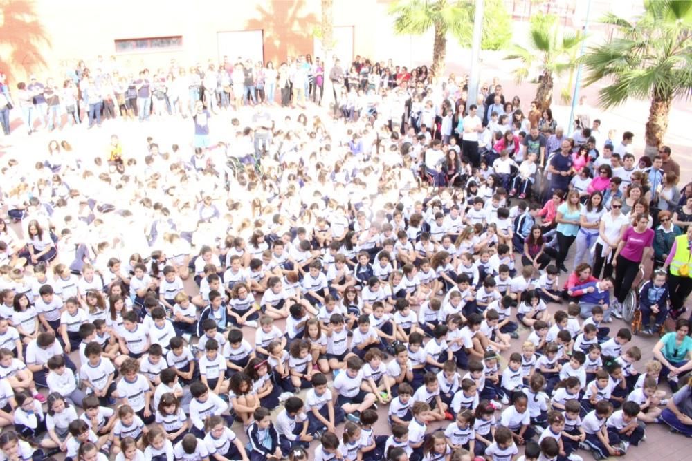 Carrera solidaria en el Gabriel Pérez Cárcel