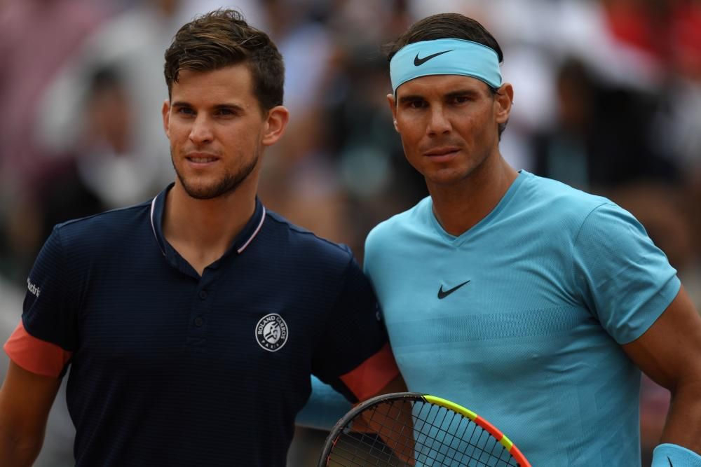 Final de Roland Garros: Rafa Nadal-Dominic Thiem