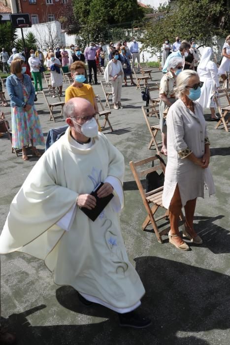 La Guía celebra su misa por la patrona