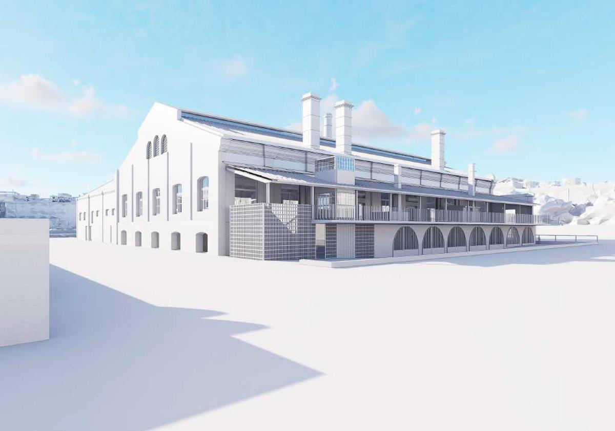 Proyecto para la antigua fábrica de vidrio La Trinidad