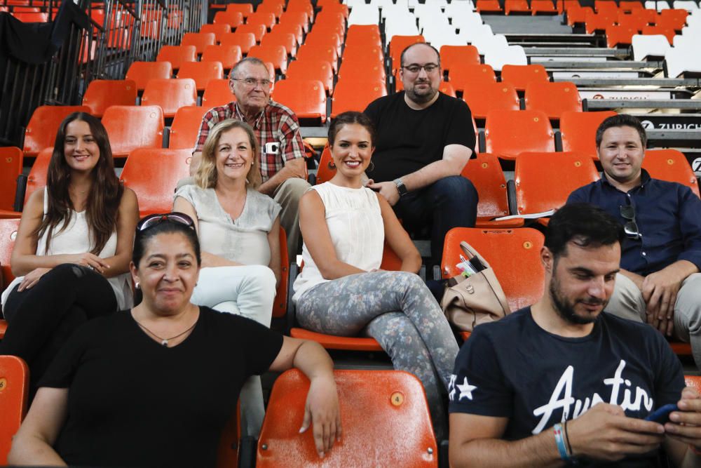 Ensayo de las candidatas a fallera mayor 2019 en la Fonteta