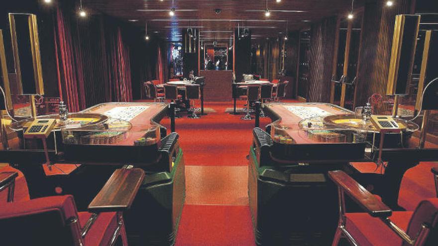 Sala de juegos del Casino de Santa Cruz de Tenerife.