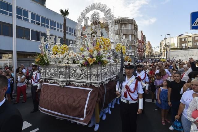 Procesión marítima de la Virgen del Carmen