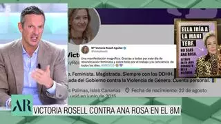 Joaquín Prat, contra Victoria Rosell por "señalar" a Ana Rosa tras el 8M: "Estamos acostumbrados"