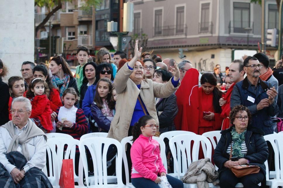 Miércoles Santo 'colorao' en Murcia