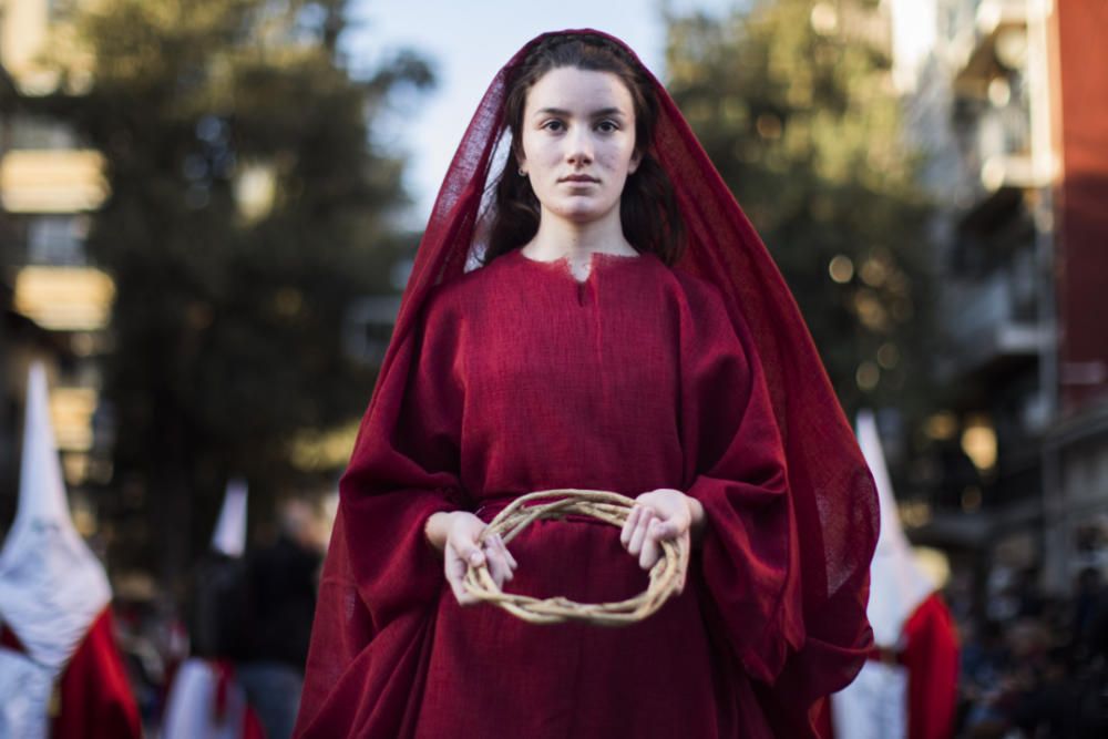 Imágenes de la Semana Santa Marinera, Santo Entierro, del 2018