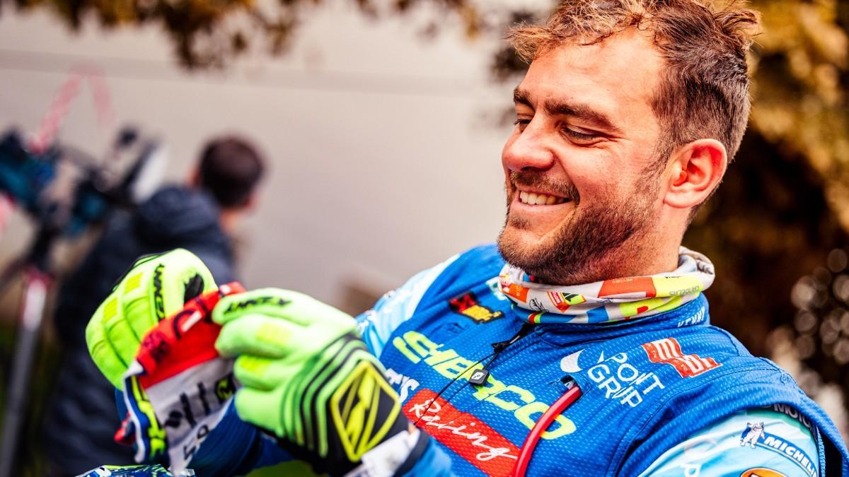 Lorenzo Santolino, preparado para el Dakar