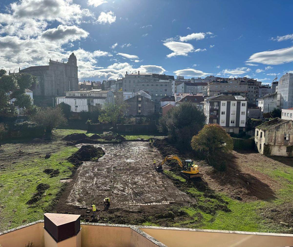 En la Finca del Teucro ya se realizaron excavaciones arqueológicas previas a las obras de la Sareb.