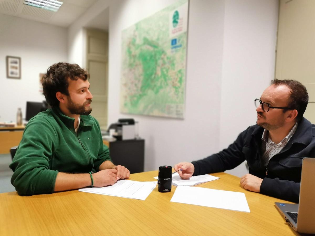 L'investigador associat del CTFC Esteve Viñals