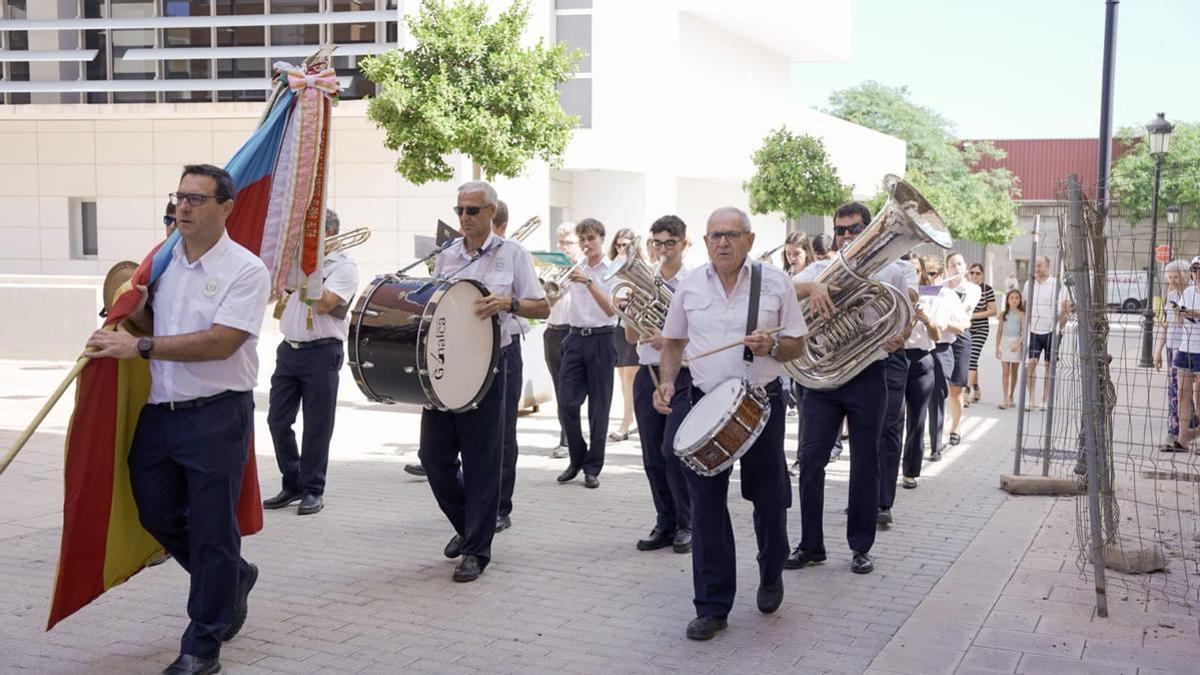 Músicos tocando durante la celebración de anteriores ediciones de las fiestas.