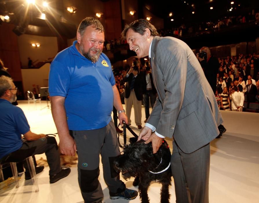 Acto de entrega de las medallas de Asturias