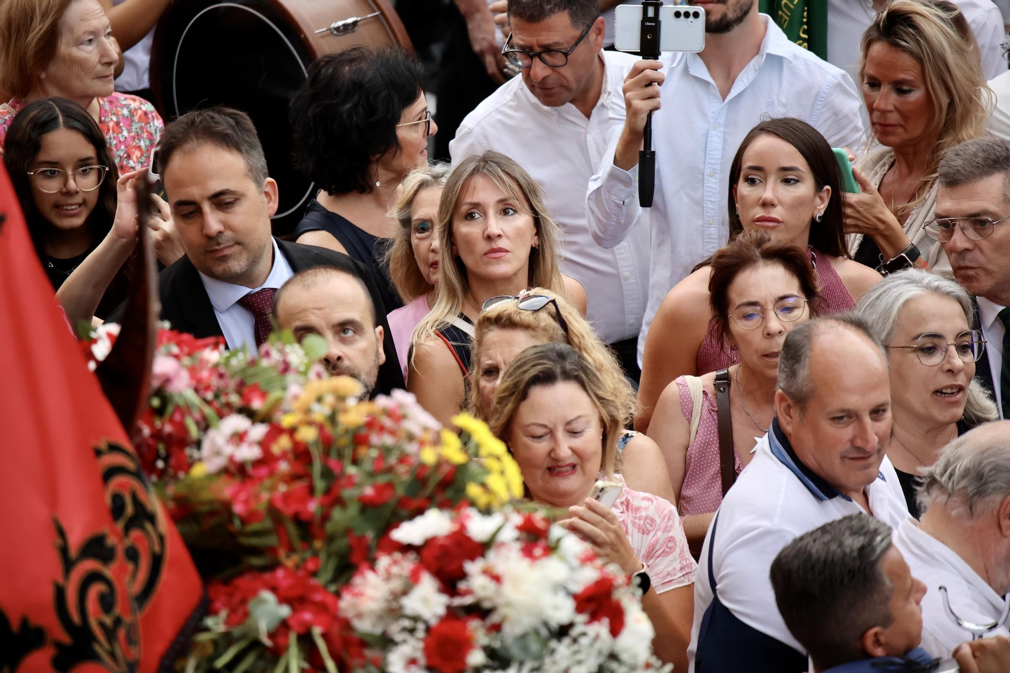 La llegada de la Virgen de la Fuensanta a Murcia para la Feria, en imágenes.