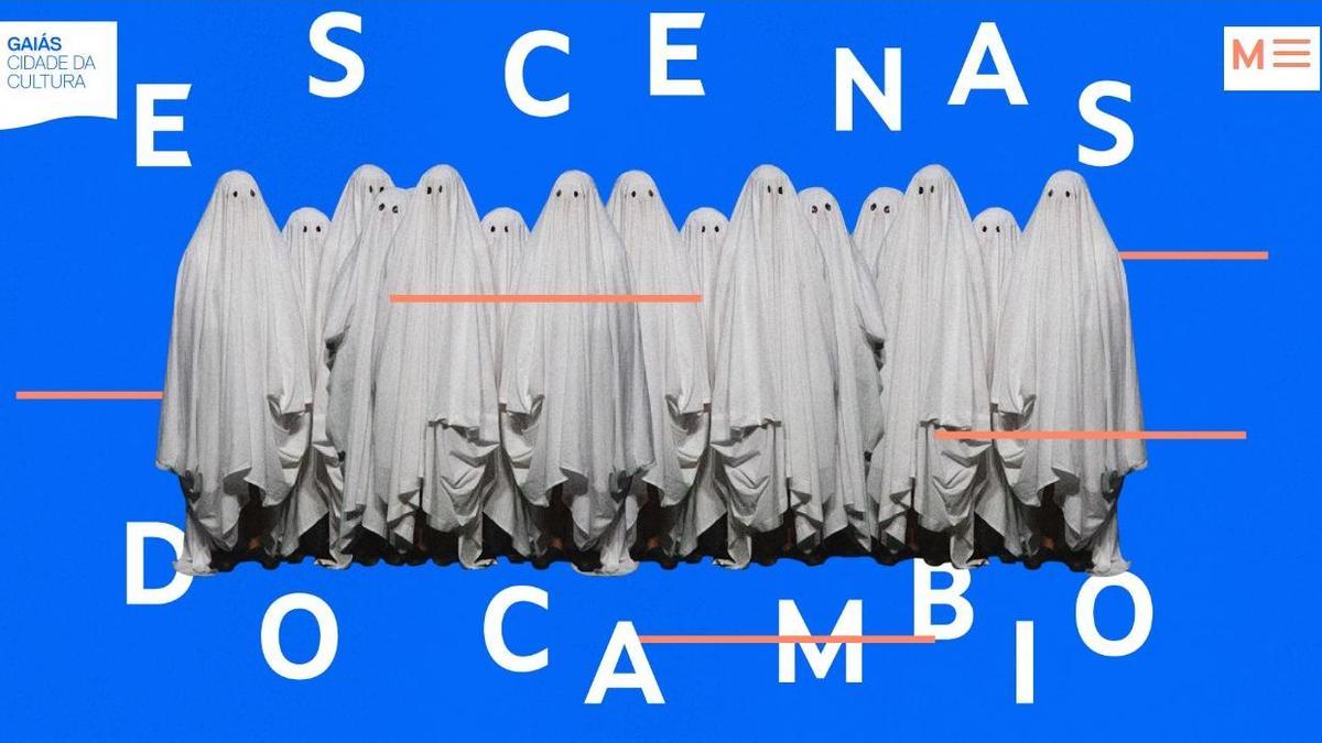 Cartel de la edición 2023 del festival &quot;Escenas do cambio&quot;, que se celebra entre el 4 y el 6 de mayo en Santiago