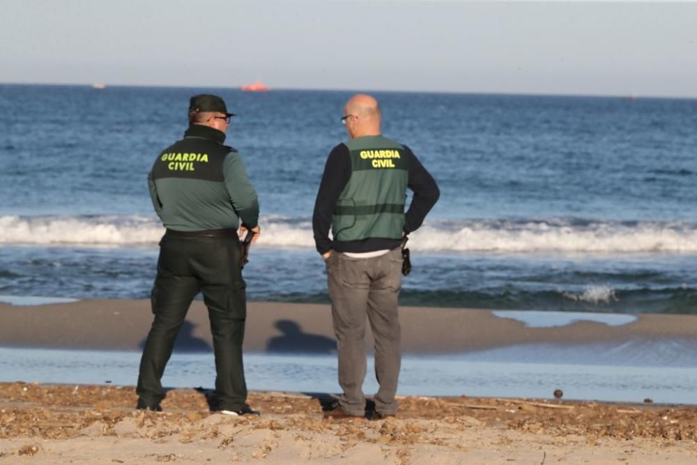 Las imágenes del accidente aéreo en La Manga