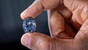 Así es el diamante azul encontrado en África