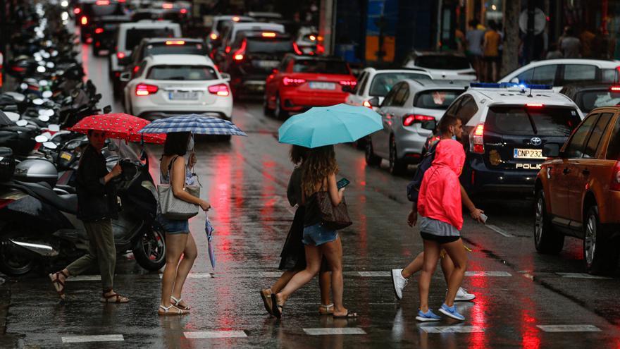 Una gota fría traerá lluvias &quot;más intensas&quot; y granizo a lbiza y Formentera