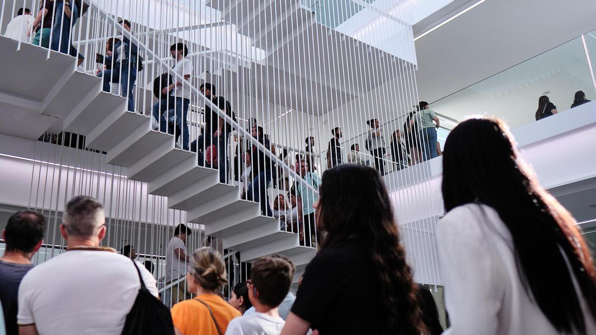 Pruebas de oposiciones, en la Universidad de Málaga