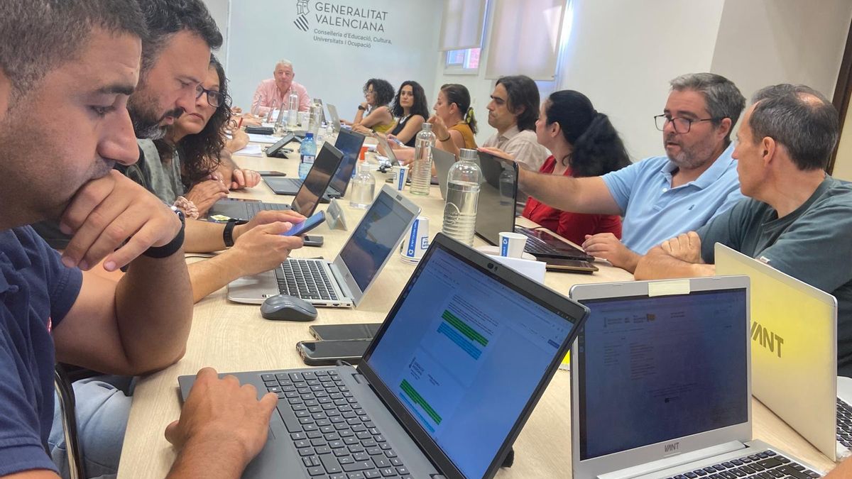 Mesa sectorial donde se han negociado las instrucciones de inicio de curso
