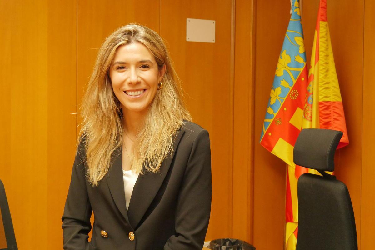 Alejandra Escutia Rosa atendió a Mediterráneo en el juzgado de Nules.