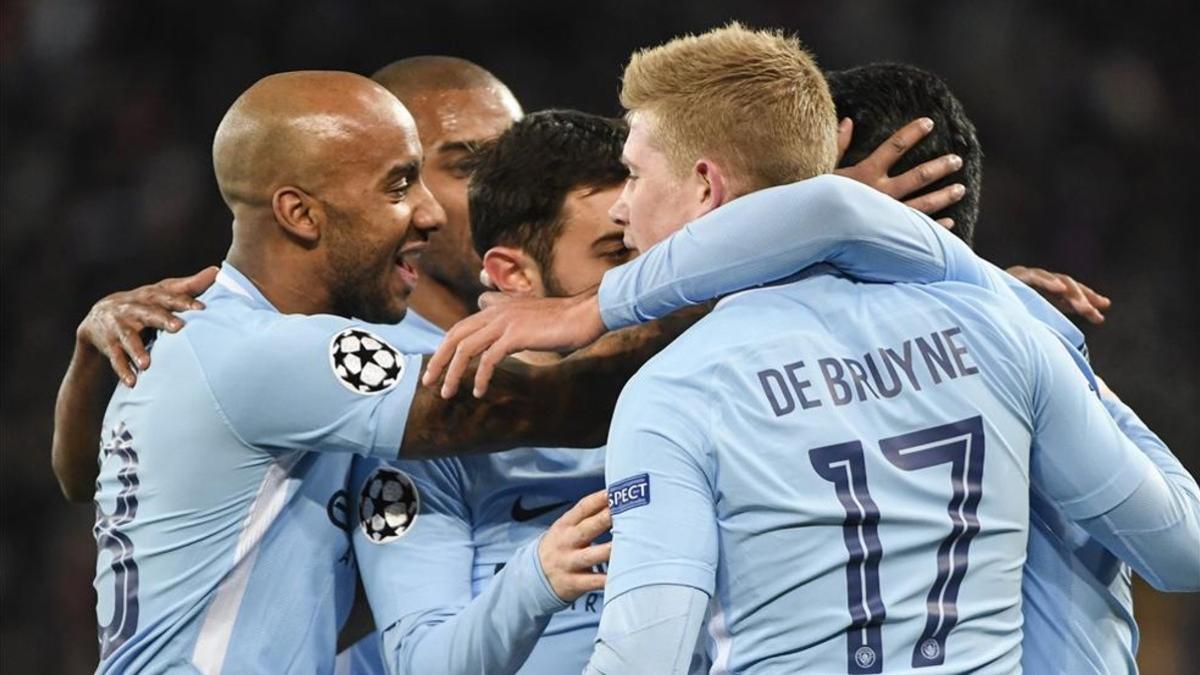 Cómoda victoria del Manchester City en Basilea (0-5)