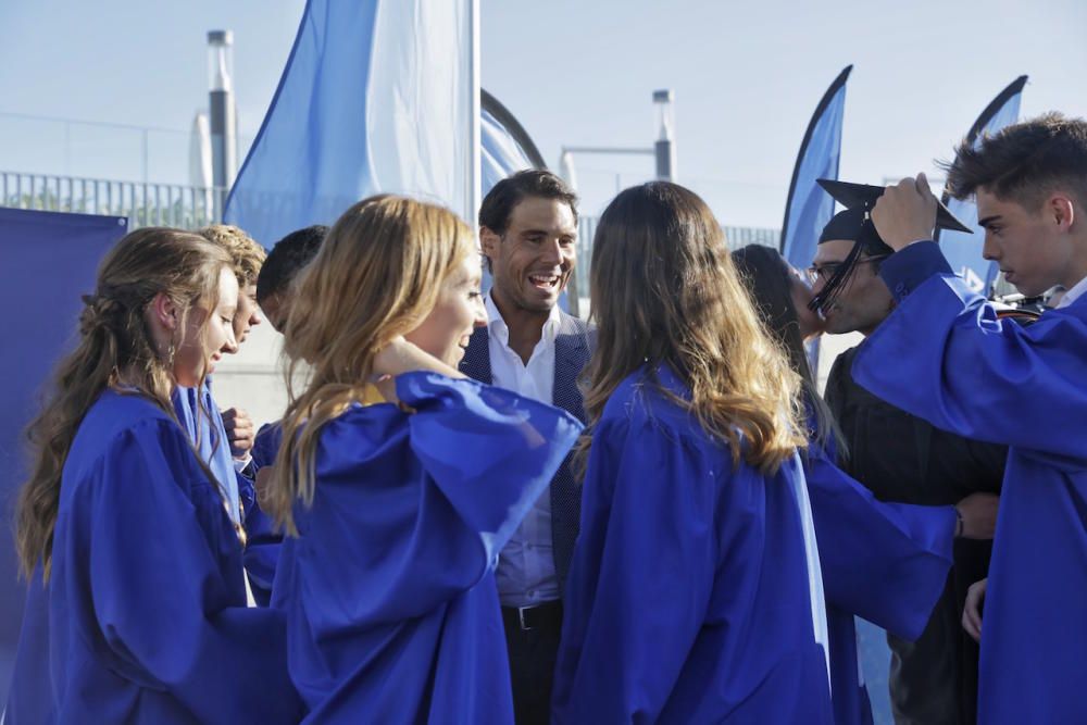 Ceremonia de graduación en la Rafa Nadal Academy