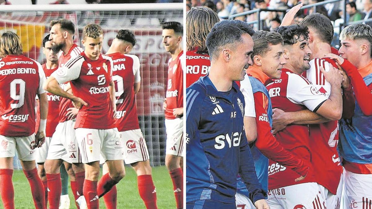 De la decepción en casa frente al Sevilla Atlético a la alegría por la gran victoria conseguida en Mérida.