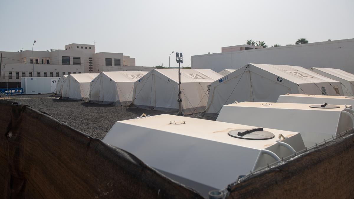 Centro de Acogida Temporal de Extranjeros (CATE) construido por Interior en Arrecife (Lanzarote)