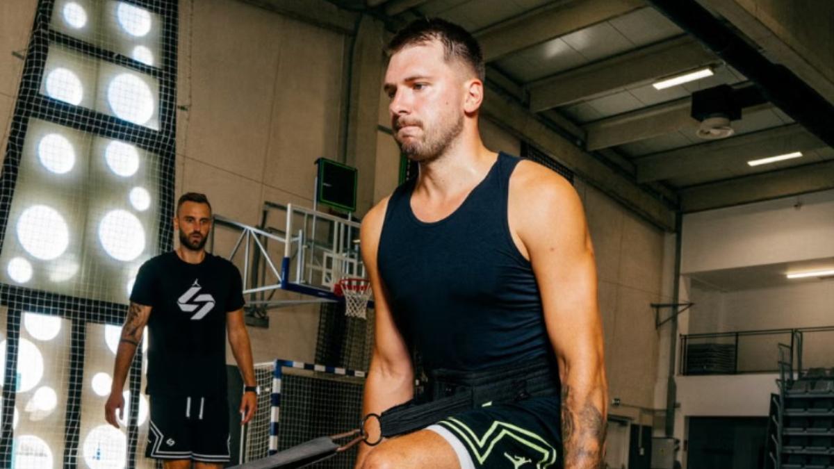 El nuevo entrenamiento de Luka Doncic