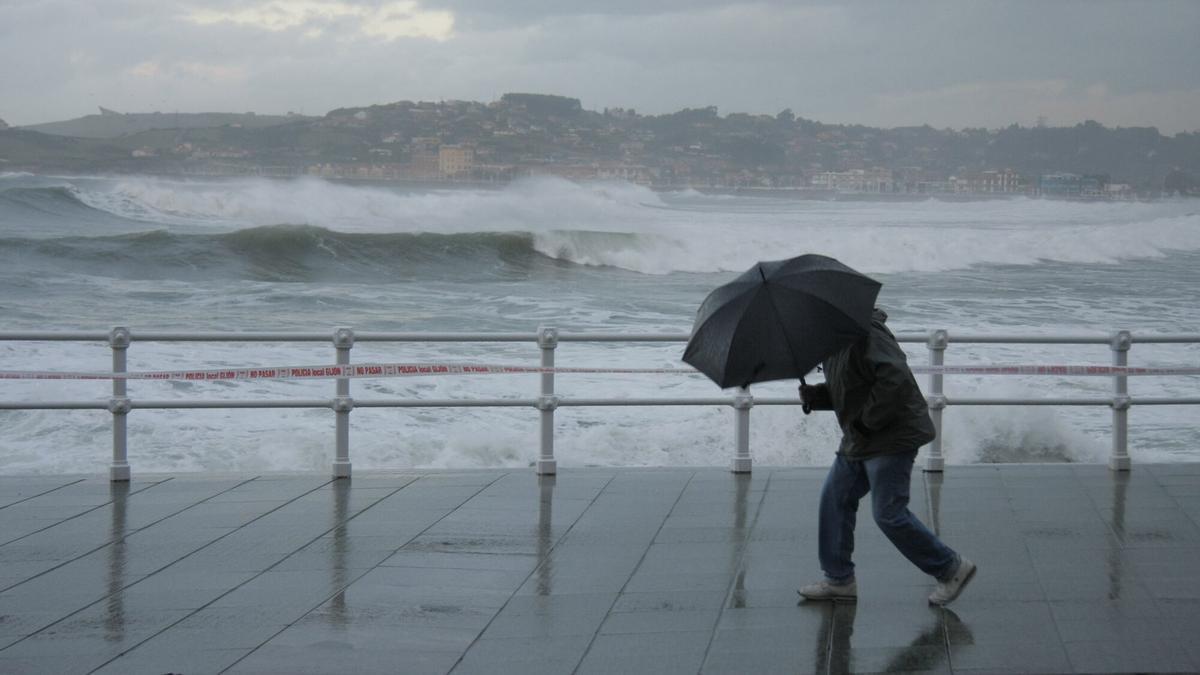 Asturias, bajo el diluvio toda la semana: la AEMET alerta de una sucesión de borrascas atlánticas que provocará precipitaciones "abundantes", deshielos y crecidas en los ríos