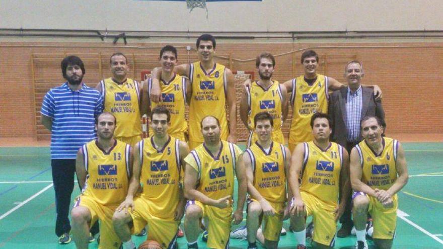 Plantilla del Hierros Vidal, con tres jugadores que se sumarán a los entrenamientos del CD Zamora.