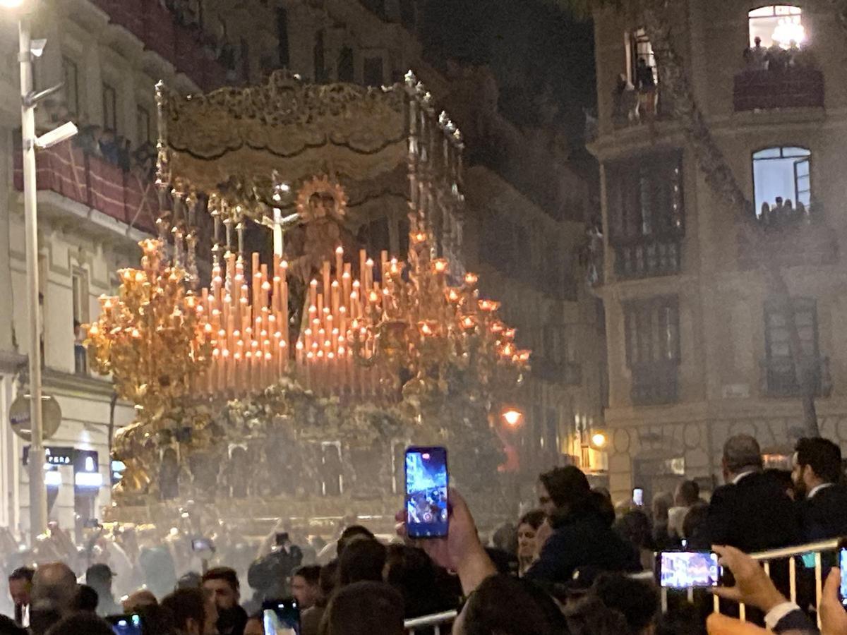 La Esperanza, en la plaza de la Constitución.