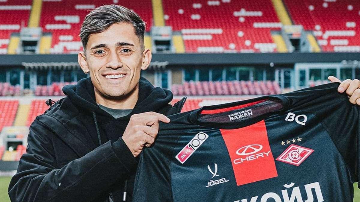 Pablo Solari, el extremo argentino acaba de fichar por el Spartak Moscú