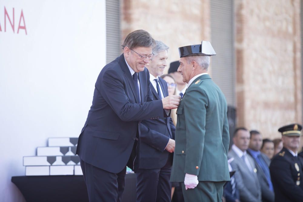 Acto del día de la Unidad de la Policía Nacional adscrita a la Comunitat Valenciana