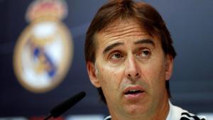 Lopetegui, en su etapa madridista.